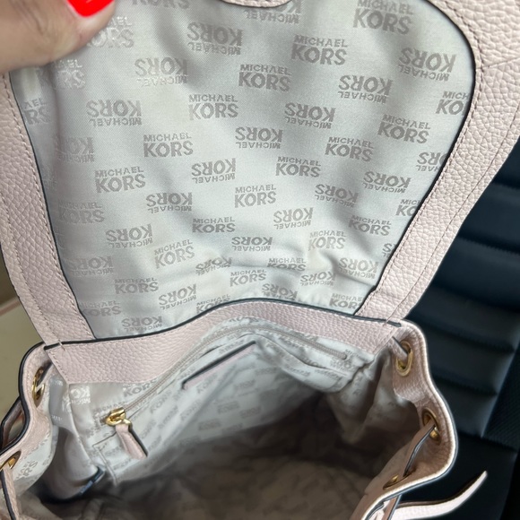 Michael Kors Backpack with Gold Bead Detail and matching wallet - Picture 10 of 16